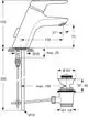 IS-WT-Armatur-Ceramix-Blue-m-Ablgarn-mit-Kupferrohren-Ausld-135mm-Chrom-A5653AA gallery number 1
